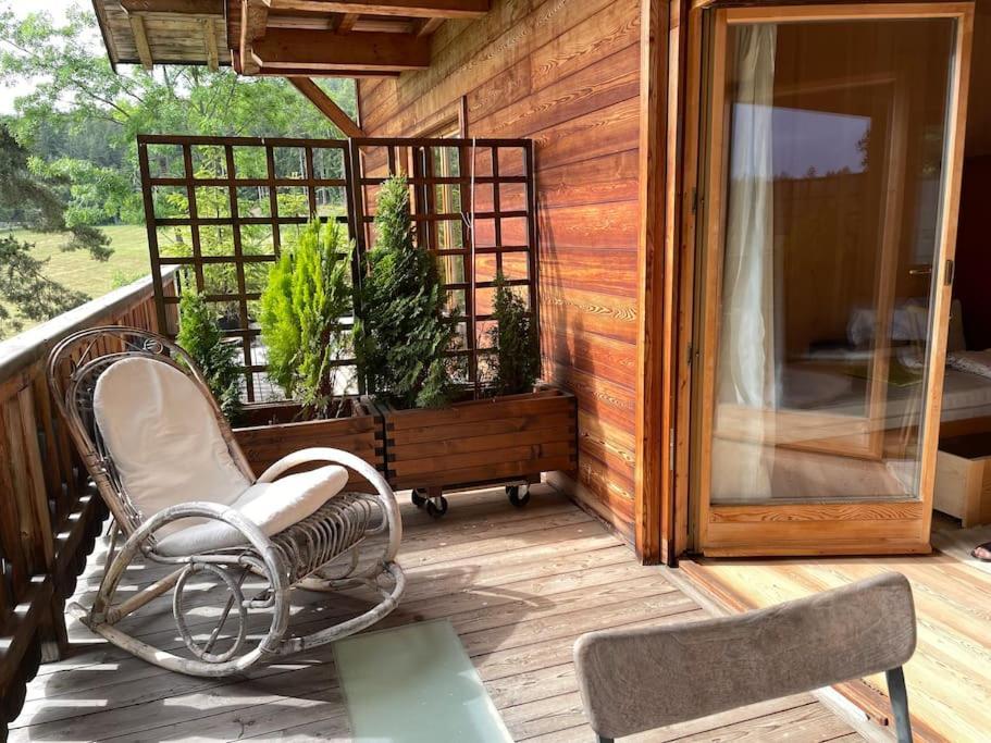 Appartamento Chalet Am Waldrand Verano Esterno foto